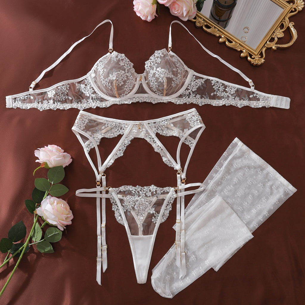 Emira Signature Lace Lingerie Set